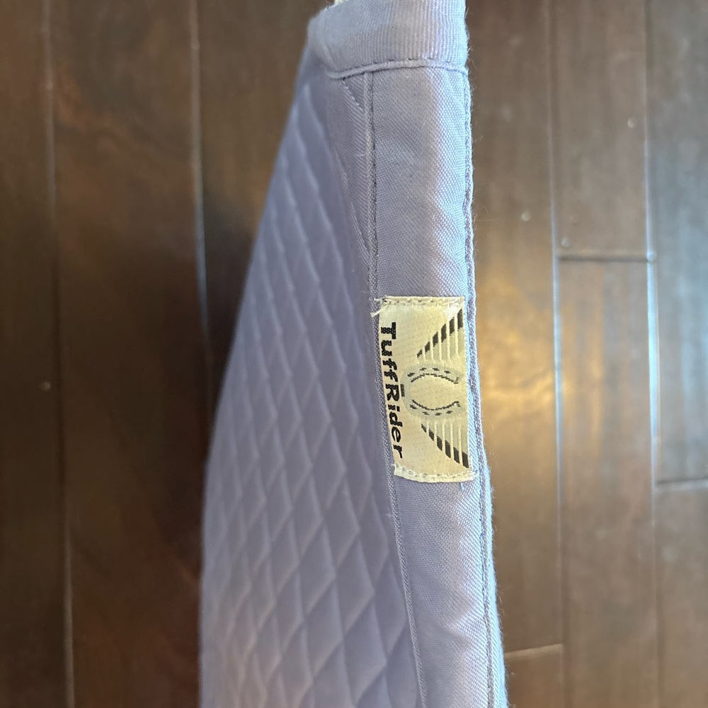 Periwinkle Tuff Rider All Purpose Saddle Pad - Picture 4 of 5